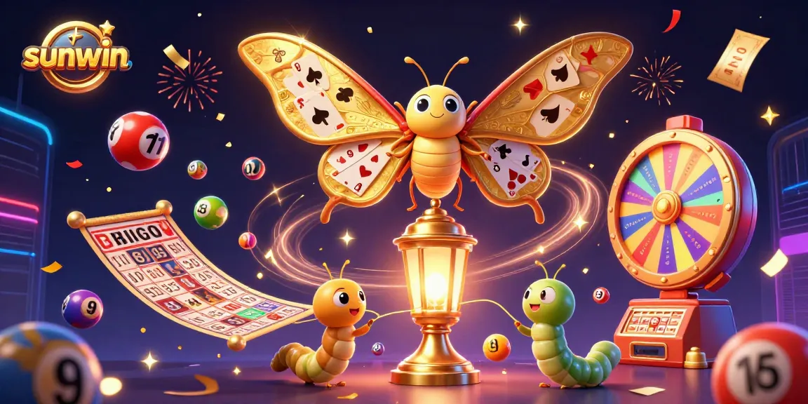 Win thrilling prizes with sunwin in this vibrant 3D casino scene full of excitement.