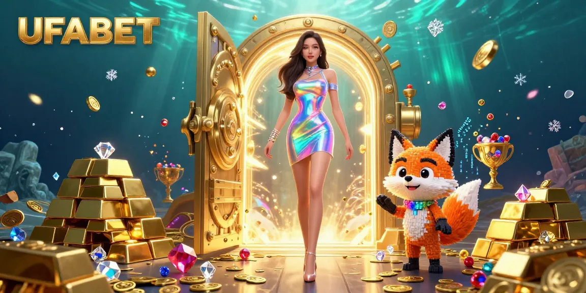 Win big at UFABET with vibrant 3D casino illustrations showcasing thrilling gaming experiences.