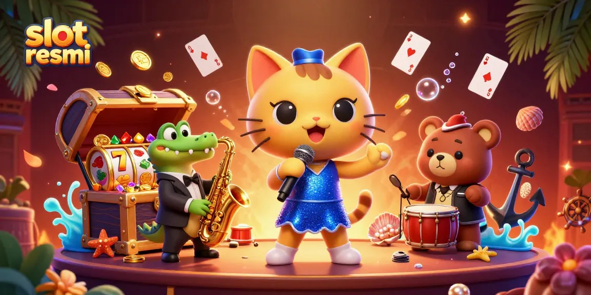 Experience slot resmi with dynamic casino action featuring lively characters and immersive elements.