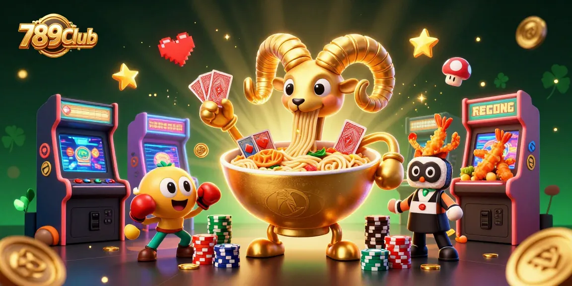 Experience thrilling gameplay with 789Club's vibrant and engaging casino environment filled with colorful characters.