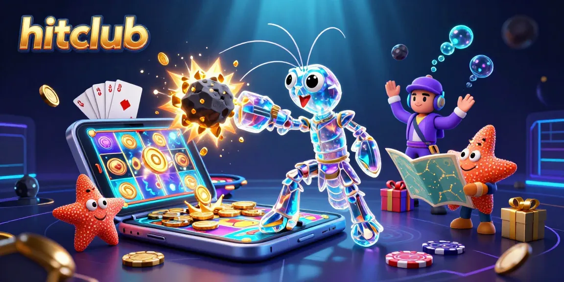 Experience the vibrant slot action at hitclub with a galactic mantis shrimp and underwater gaming elements.